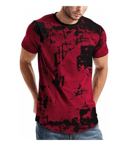 เสื้อยืดผู้ชายคุณภาพสูง ขายส่ง ผ้าฝ้าย 100% ถักทอ ระบายอากาศได้ดี ทรงหลวม รับออกแบบลายพิมพ์ตามสั่ง ไซส์ใหญ่ น้ำหนัก 300 กรัม - Product Image 1