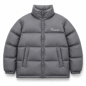 Wholesale Custom Men's Puffer Jacket Lightweight Insulated <b>Winter</b> Zip Up Outdoor <b>Coat</b> OEM Manufacturer - Product Image 6