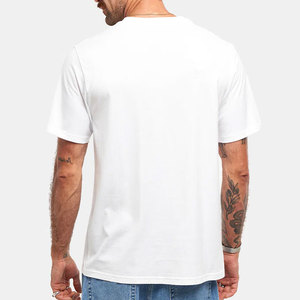 T-shirts en toile unie en gros, Nouveauté 2026, Meilleures ventes, Col polyester/coton, Design de logo personnalisé, Manches courtes pour hommes, Séchage rapide - Product Image 6