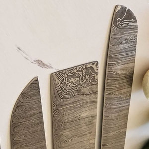 Ensemble de couteaux de cuisine en acier Damas de luxe, couteaux de chef de qualité professionnelle, design élégant et pur, outil de cuisine durable et longue durée - Product Image 6