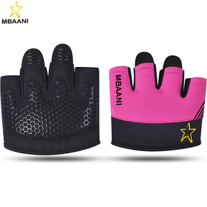 Minimal Gloves, Short Partial Gym Weight Lifting Gloves Grip Pads Extra Grip, Best for Weightlifting, Training, Hand Support - Product Image 1