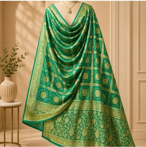 <b>Art</b> Silk Designer Bandhej Ghatchola Dupatta - Product Image 4