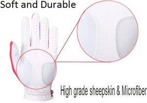 ถุงมือกอล์ฟสำหรับผู้ชาย หนังสังเคราะห์คุณภาพพรีเมียม จับกระชับมั่นคง สำหรับมือซ้าย ซ้ายสวมมือซ้าย ขวาสวมมือขวา - Product Image 5