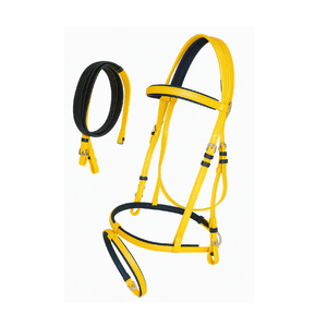 Durable Halters PVC Horse Bridle with Removable Stainless Steel <b>Bit</b> Multiple Colors Riding Halter Bridle - Product Image 1