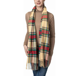 2026 Chal Escocés de Alta Calidad con Diseño de Tartán de la Familia Stewart, Tartán Escocés Personalizado para Traje de Kilt - Product Image 4