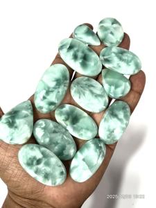 Hémimorphite naturelle, pierres précieuses brutes, cabochons, formes et tailles variées, environ 20 à 30 mm - Product Image 4