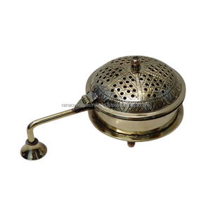Elegante quemador de incienso Loban de carbón de latón con mango perfecto para oraciones de oficina en casa y templo a los mejores precios - Product Image 2