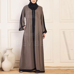 Abaya pour femmes en tissu de qualité supérieure - Doux, respirant, confortable, élégant, longueur au sol, manches longues, pour un usage quotidien décontracté, toutes saisons - Product Image 4