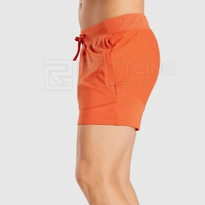 Ensemble de shorts de gymnastique en coton Offre Spéciale Shorts de fitness respirants et durables avec taille moyenne Design dernier cri et motif solide de style décontracté - Product Image 3