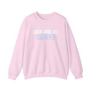 Sweat-shirt à col rond blanc et bleu, rose, avec broderie graphique, pull à manches longues en polaire, décontracté, unisexe, vêtements de mode - Product Image 2