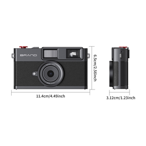 Appareil photo numérique de poche rétro, rechargeable, avec flash et filtres, pour les voyages et les cadeaux - Product Image 6