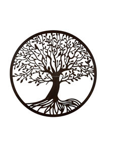 Handmade Customised Laser Cut Metal Tree Life Wall Art with Plant Pattern <b>Hanging</b> Home <b>Garden</b> Decor Modern design Ramadan - Product Image 2