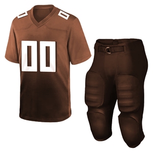 Conjunto de Camiseta y Pantalones Cortos de Fútbol para Hombre, Sublimados, de Manga Larga, Diseño Personalizado, Número y Nombre del Jugador, 100% Poliéster, Transpirable y de Secado Rápido - Product Image 6