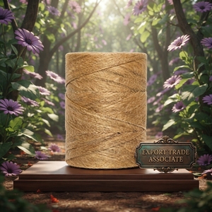 เชือกป่านคุณภาพ CRT หนัก 86 ปอนด์ 1ply ผลิตจากเส้นใยป่าน เป็นมิตรกับสิ่งแวดล้อม เหมาะสำหรับการค้าส่งออก ผลิตในบังกลาเทศ - Product Image 1