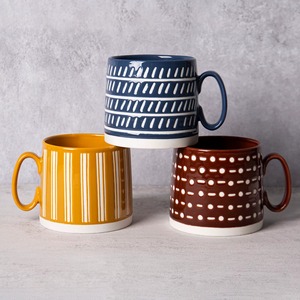 แก้วกาแฟเซรามิกสองสีความจุสูง เหมาะสำหรับเสิร์ฟกาแฟ ชา และเครื่องดื่มอื่นๆ - Product Image 4