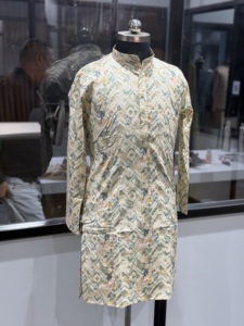 Kurta Más Vendida, Kurta de Moda, Kurta de Última Tendencia, Envío Inmediato, Precio de Fábrica, Servicio OEM, Servicio ODM, Logotipo Personalizado - Product Image 1