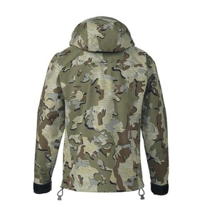 Vestes de chasse et de pêche imperméables sur mesure de haute qualité avec fermeture éclair, modèle Duck Oven, camouflage marais - Vente en gros, dernières nouveautés - Product Image 4