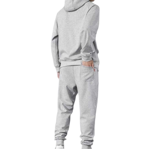 Ensemble de survêtement en molleton de coton épais pour hommes, vêtements de sport de haute qualité, tenue de fitness pour hommes, vente chaude - Product Image 4