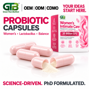 Complément Probiotique pour Femmes Fabriqué à Taïwan, Soutien des Voies Urinaires, Capsules Végétaliennes, Marque Privée OEM ODM - Product Image 2