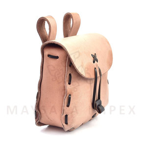 Pochette de ceinture en cuir médiévale faite à la main, sac banane Viking, sac utilitaire Renaissance LARP pour la chasse, pochettes de ceinture Viking en cuir personnalisées - Product Image 3