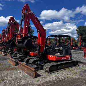 Excavadora Usada Original de Japón Kubota de 5.5 Toneladas, Kubota U55-5 en Venta, Pocas Horas de Trabajo, Miniexcavadora de Segunda Mano Kubota U55 U55-5 - Product Image 5