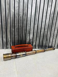 Brass Finish Handmade Dolan London Telescope Vintage Spyglass with Leather <b>Box</b>-Fashion Design Chinese New Year <b>Gift</b> - Product Image 2