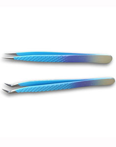 Pince à épiler professionnelle pour cils, à pointe fine, en acier inoxydable, pour sourcils, instrument de beauté de salon à prix compétitif - Product Image 3