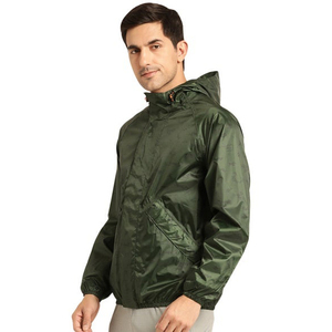 <b>Mens</b> Lightweight Rain <b>Jacket</b> Waterproof Shell Quick Dry Windbreaker Hiking <b>Cycling</b> Outdoor Sports OEM Private Label Factory - Product Image 2