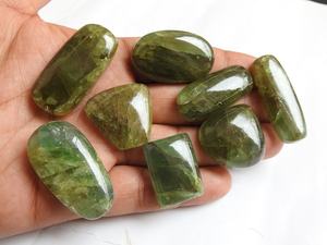 พลอยอะความารีนสีเขียวธรรมชาติคุณภาพสูง รูปทรงแฟนซี ขนาด 30-40 มม. น้ำหนัก 100 กรัม ขัดเงา สำหรับบำบัดรักษา ขายดีประจำปี 2026 รับประกันโดยบุคคลที่สาม - Product Image 3