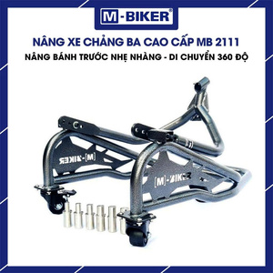 Soporte Delantero Clásico MBIKER para Motocicletas de Gran Cilindrada, Acero con Recubrimiento en Polvo, 1 Año de Garantía - Product Image 2