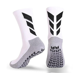 Chaussettes de sport athlétiques personnalisables Lifestyle Performance avec grip en silicone léger pour programmes de personnalisation de logo - Product Image 1