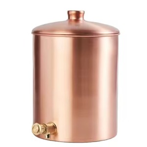 Premium <b>Copper</b> Water Dispenser Large Volume Water Storage Unit with Tap Ideal for Home Kitchen Office Dining <b>Table</b> Setup - Product Image 1