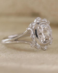 IGI Certified 18K Gold Lab Grown Diamond Cut Ring Compromiso Joyería de boda para mujeres Party-Friendly - Product Image 2