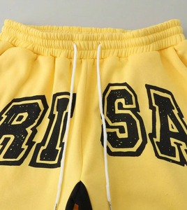 Conjunto Deportivo Personalizado para Hombre, Impresión DTG, 100% Algodón Felpa, Sudadera con Hombros Caídos y Pantalones a Juego, Estilo Urbano - Product Image 3