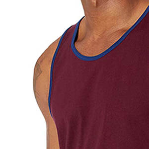 Bodybuilding Men Tank Top Low Price Fashion Summer Wear Breathable Cotton Ribbed Gym Muscle Vest Quick Dry Tank Top - Product Image 6