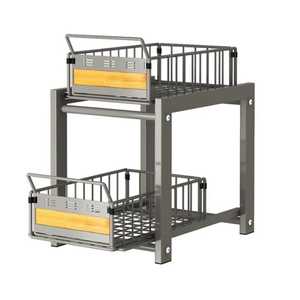 Cesta Escurridora de Platos de Alambre Negro con Soporte para Utensilios, Escurridor de Fregadero de Acero para Cocina, Soporte Minimalista para Almacenamiento de Platos en Encimera - Product Image 3