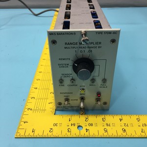MKS 170M-6C Range <b>Multiplier</b>, Baratron, 128170 - Trusted Global Legacy Semiconductor Equipment and Parts at - Product Image 1