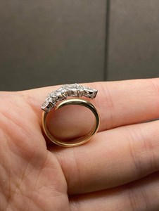 Anillo de Diamantes Cultivados en Laboratorio de 2.00 TCW - Anillo Envolvente con Corte Marquise y Redondo, Joyería Fina - Product Image 4