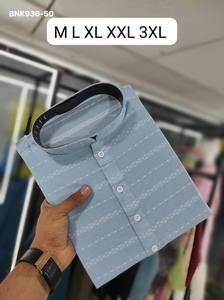 Collection Kurta-Pyjama en coton tissé, nouvelle variété, idéale pour les festivals – Fournisseur et exportateur mondial de vêtements ethniques - Product Image 4