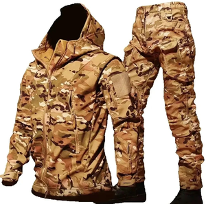 Conjunto de Chaqueta y Pantalón de Invierno 2026, 2 Piezas, para Hombre, Chaqueta Impermeable y Cálida para Actividades al Aire Libre, Senderismo y Caza, Venta al Por Mayor - Product Image 1