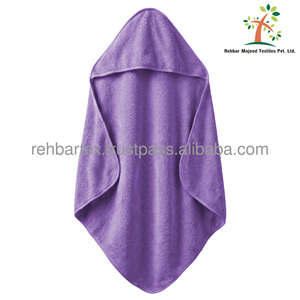 Toalla de baño con capucha para bebés de alta calidad Toalla extra suave, sostenible, duradera, de tamaño personalizado y de varios colores para uso en la playa - Product Image 2