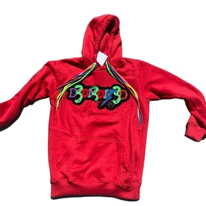 Sudaderas con capucha bordadas de peso pesado logotipo personalizado hombres desgastados sobre tamaño en blanco ácido Vintage lavado bordado Sudadera con capucha OEM - Product Image 2