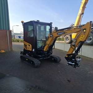 Mini-excavatrice sur chenilles SANY SY18C avec moteur et pompe Yanmar, bon état, garantie de 2 ans - Product Image 5