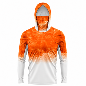 Outdoor Performance Fishing <b>Shirt</b> With <b>Hood</b> Custom Logo Private Label Clothing Supplier - Product Image 6