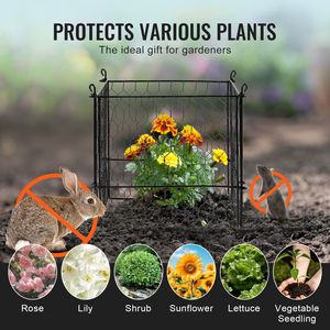 Confezione da 4 Reti da Giardino 4m x 4m, Rete Metallica per Polli, Protezione per Piante ed Erbe Aromatiche da Esterno, Protezione per Animali e Gabbie - Product Image 6