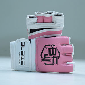 Gants de MMA pour femmes et gants d'entraînement de boxe pour Muay Thai, BJJ, grappling, sac de frappe, Blaze Fight Wear - Product Image 4