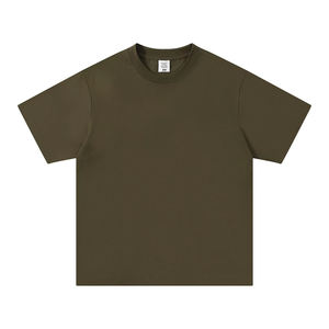Fashion Casual Knitted Cotton Plain Custom Tee Designs Sublimation Women and Men Oversized Loose T-Shirts - Product Image 4