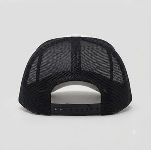 Casquette Trucker en Maille Noire 6 Panneaux Meyba Sports – Réglable et Respirante pour Adultes, Style Décontracté Printemps-Été - Product Image 2