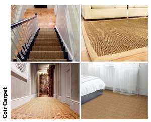 Best Quality Static Free Coir Fiber <b>Carpet</b> <b>Rolls</b> Widely Selling for Outdoor Spaces - Product Image 4