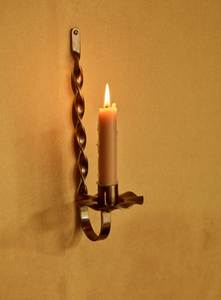 Elegant <b>Wall</b> <b>Sconce</b> with a beautifully sculpted lower section that completes its distinctive and sophisticated profile - Product Image 2